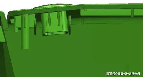 經典模具結構設計 一托四延遲抽芯模具深度解析